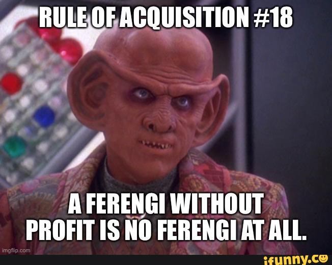 Ferengi Memes Best Collection Of Funny Ferengi Pictures On Ifunny