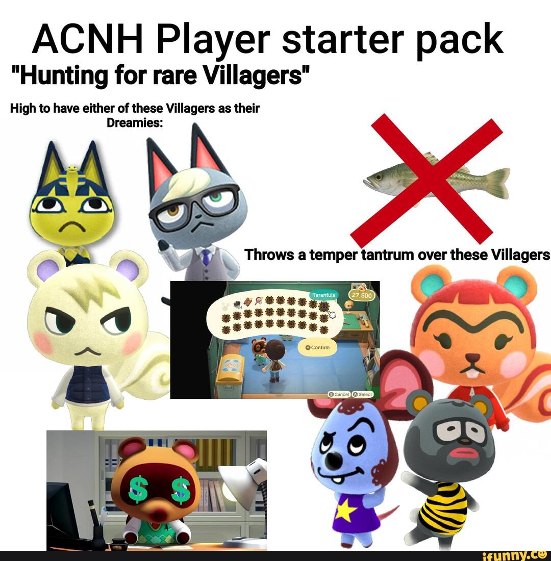 ACNH Player starter pack 