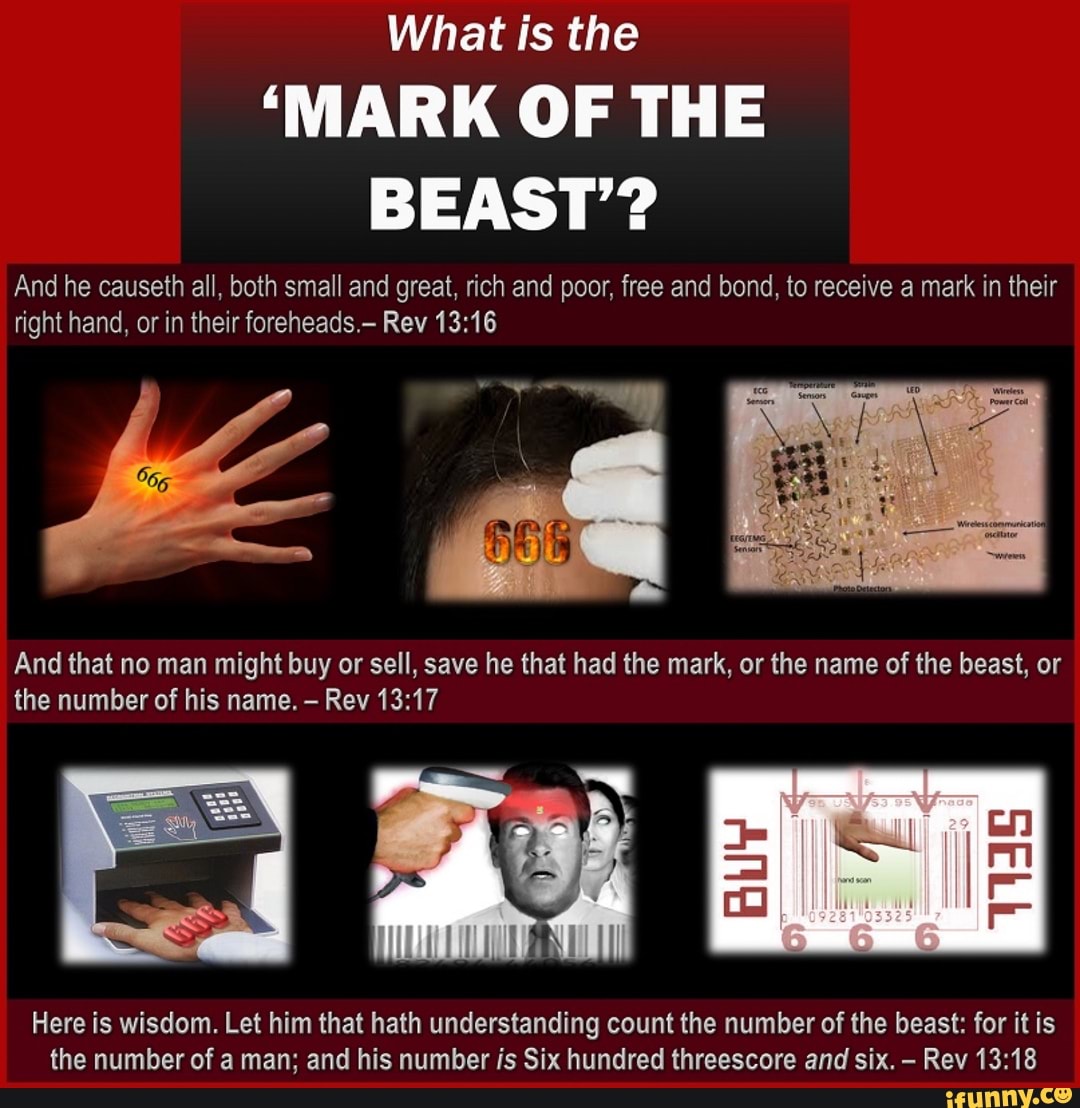 'MARK OF THE BEAST'? And He Causeth All, Both Small And Great, Rich And ...