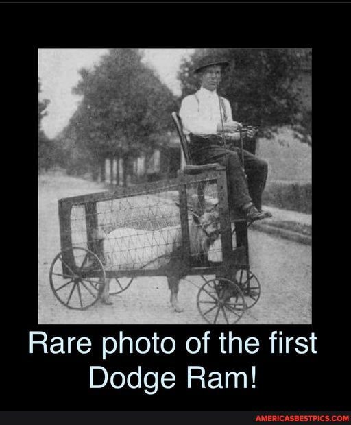 Rare photo of the first Dodge Ram! - America’s best pics and videos