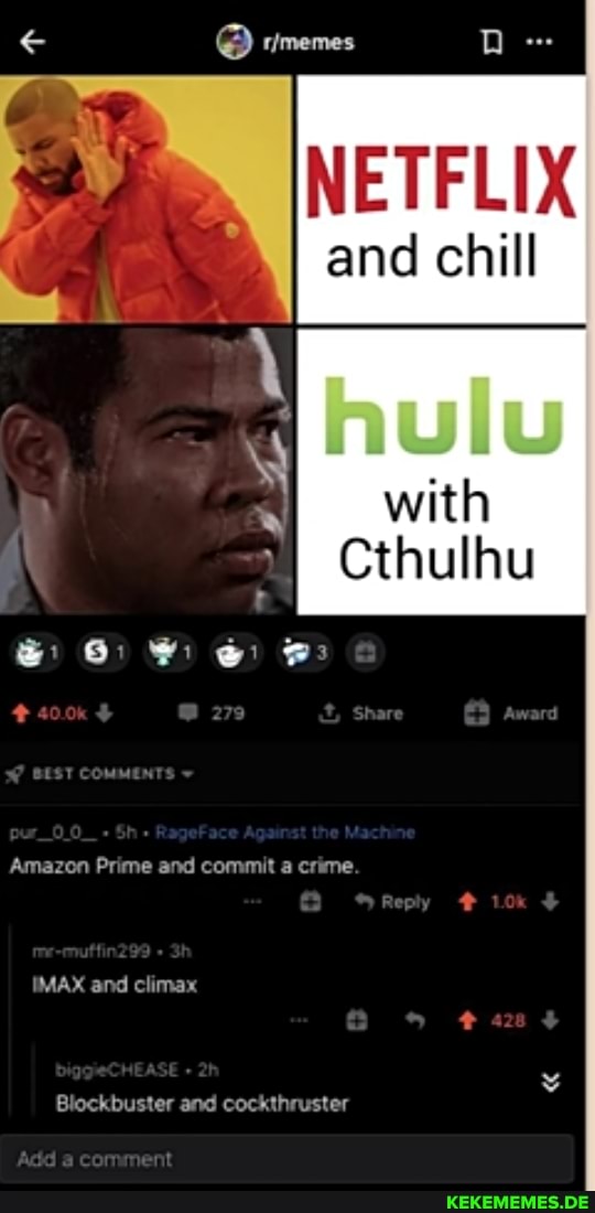 NETFLIX and chill with Cthulhu