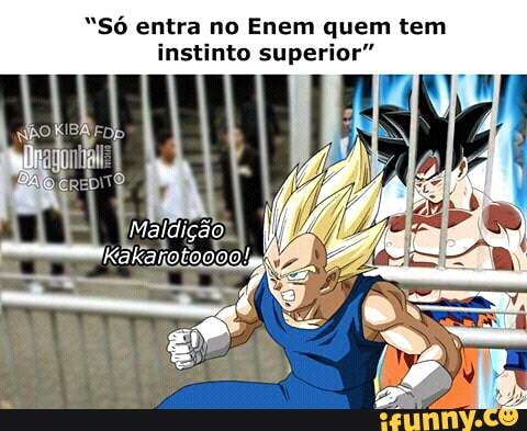 "Só entra no Enem quem tem
instinto superior"