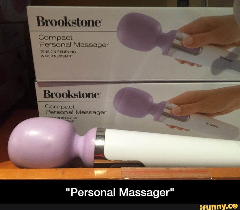 brookstone compact personal massager