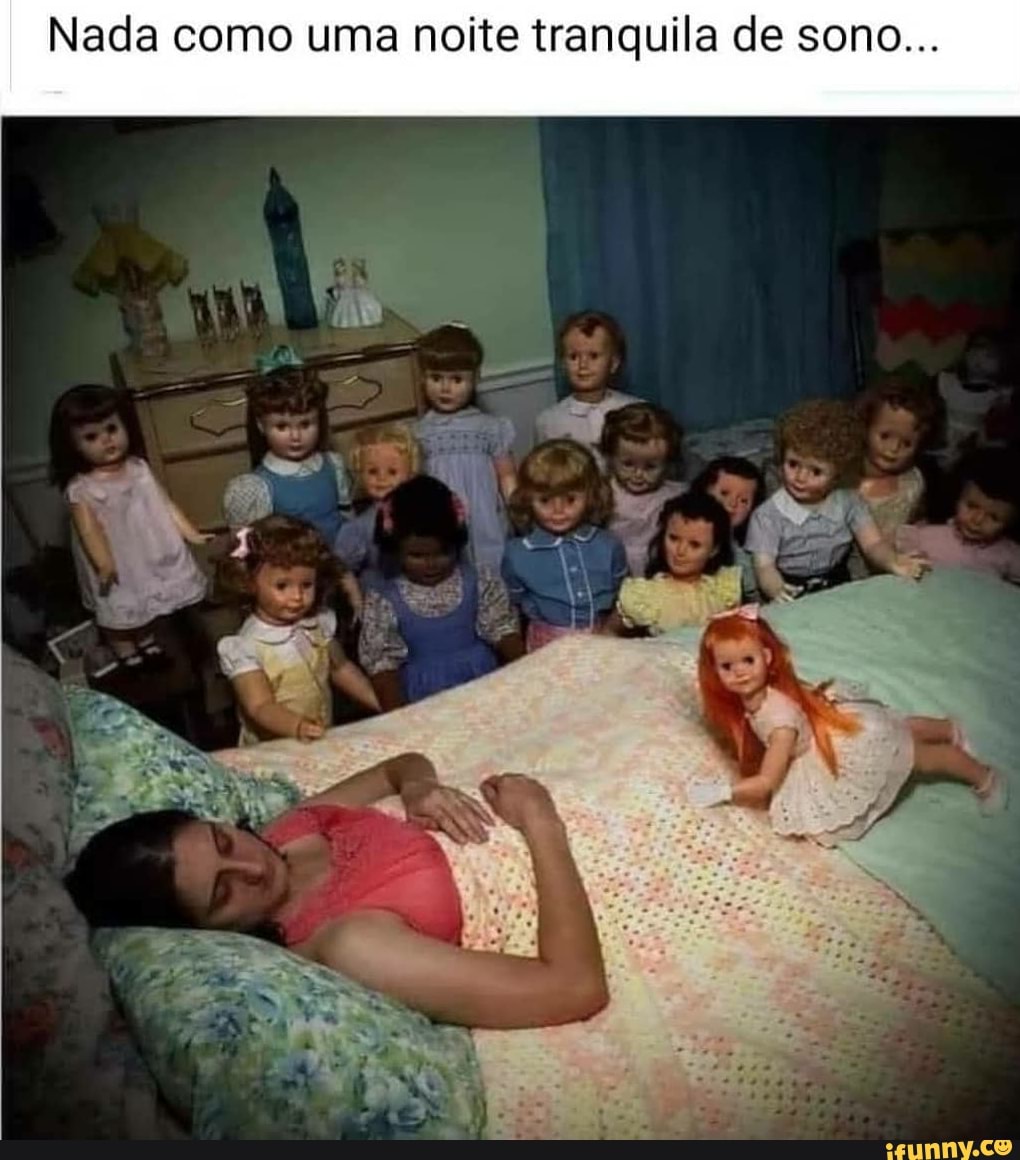 Nada como uma noite tranquila de sono...