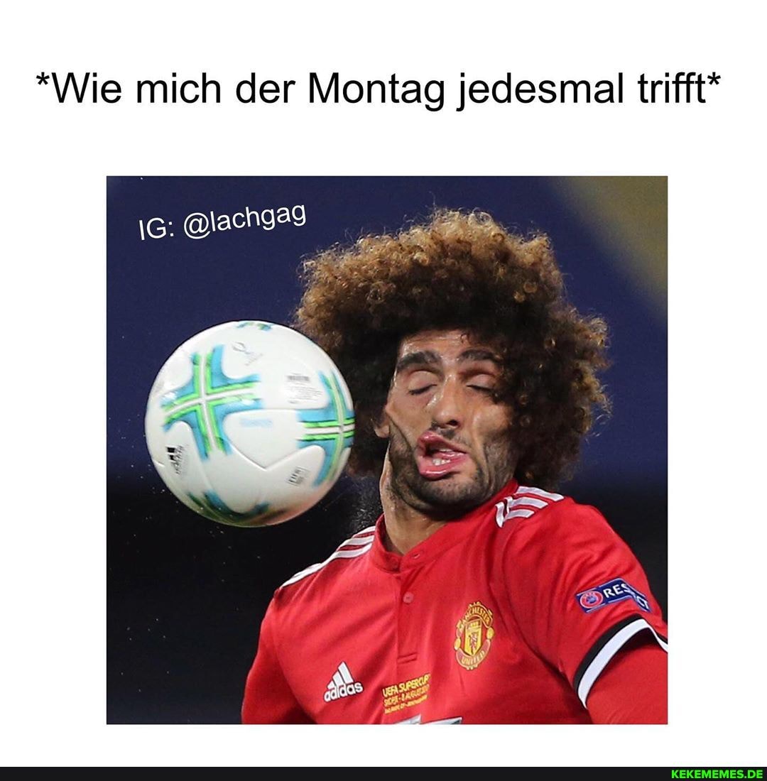 *Wie mich der Montag jedesmal trifft*