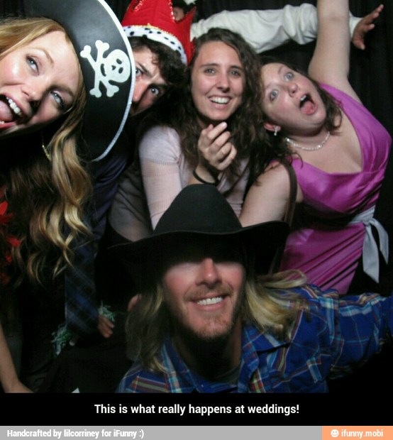 This is what really happens at weddings!