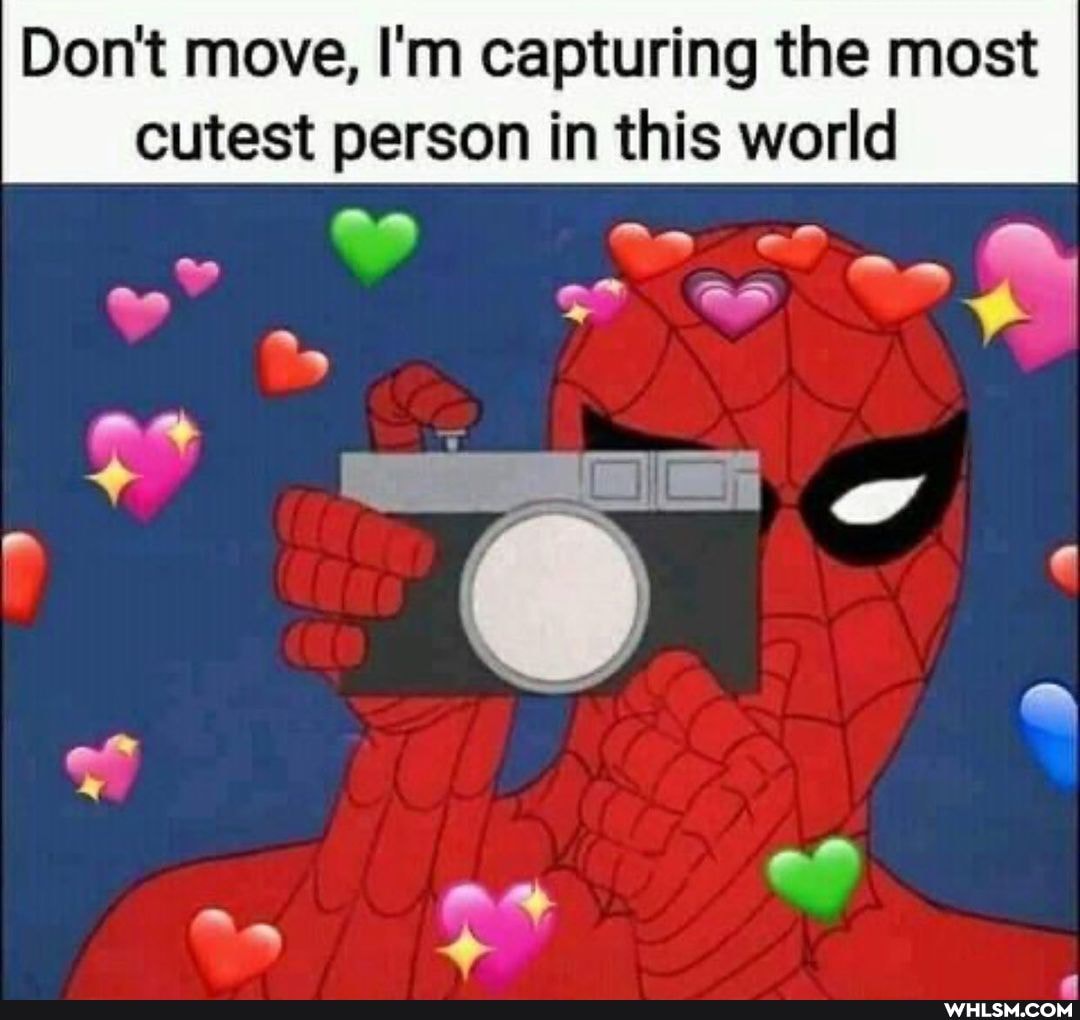 Don't move, I'm capturing the most cutest person in this world