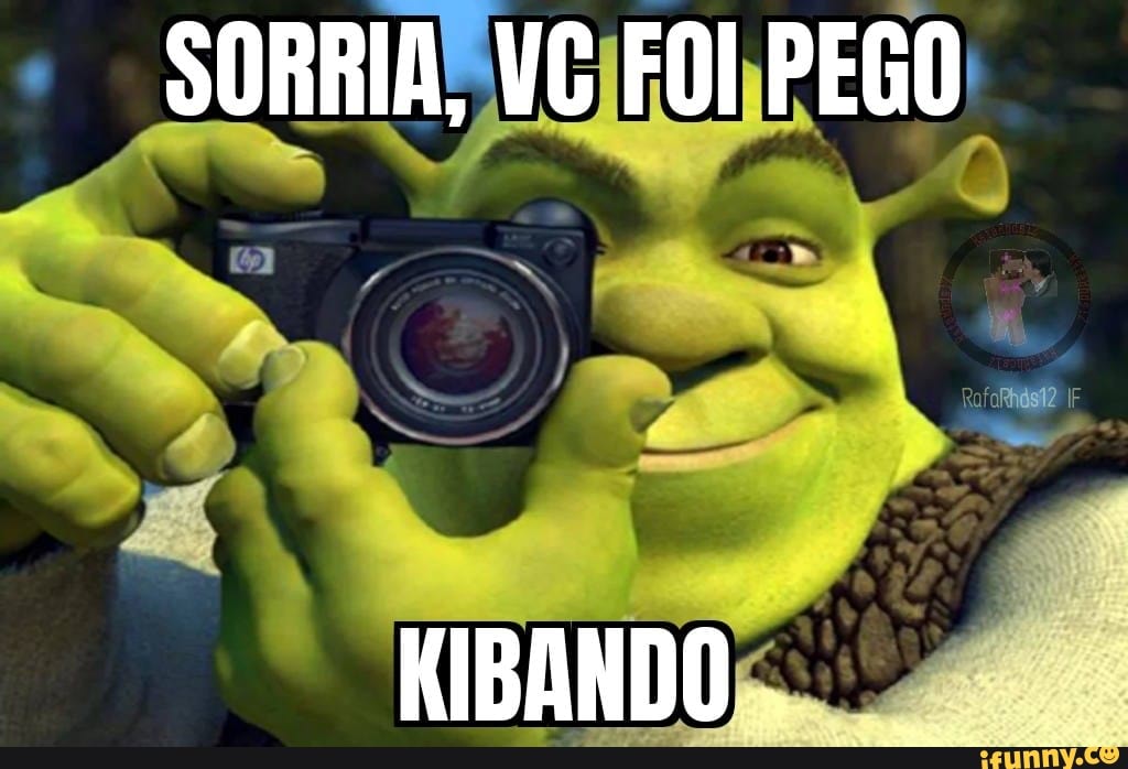 SORRIA, VC FOI PEGO
ta