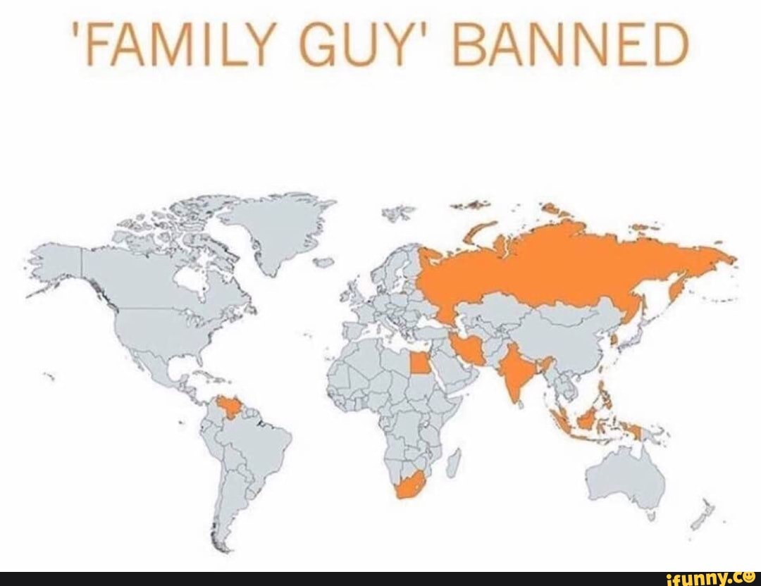  FAMILY GUY BANNED IFunny