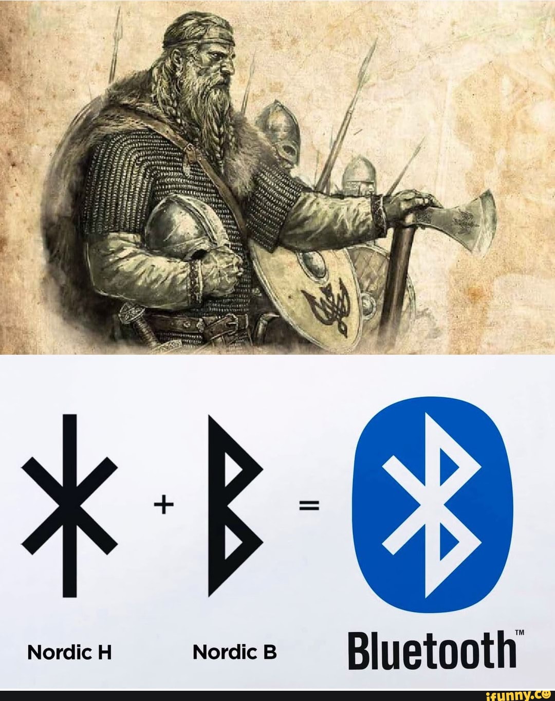 Harald Bluetooth Part 2 - Nordic H Nordic B Bl Ul Etooth - IFunny