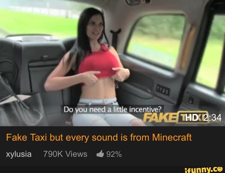 Fake Taxi But Every Sound Is From Minecraft