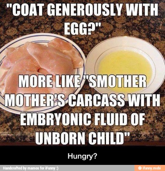 "COAT GENEROUSLY WITH - Hungry?