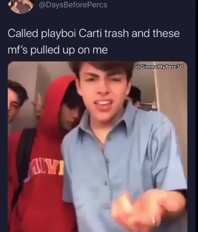 ∴ on X: when someone says Playboi Carti is trash