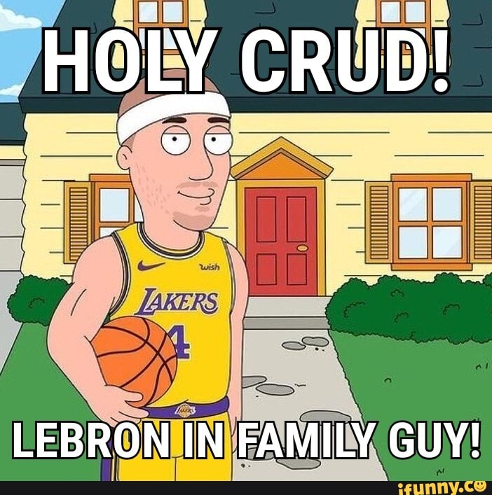 LEBRON IN FAMILY GUY!