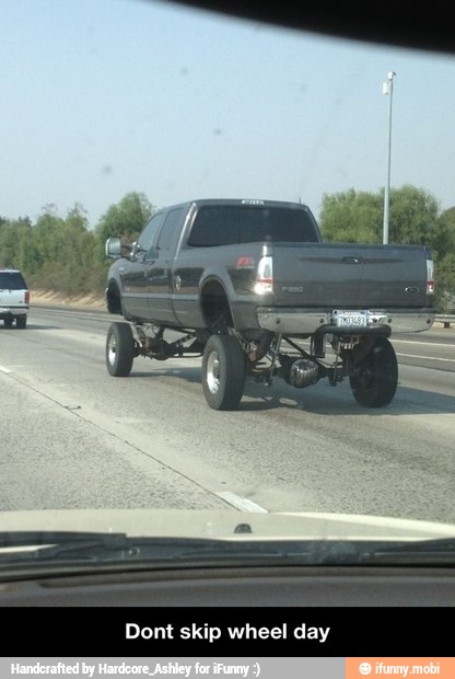 Dont skip wheel day - Dont skip wheel day