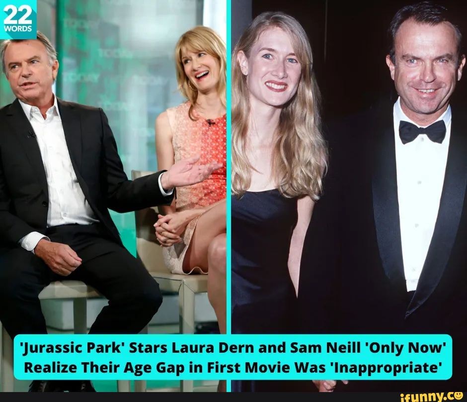 Jurassic Park Stars Laura Dern And Sam Neill Only Now Realize Their