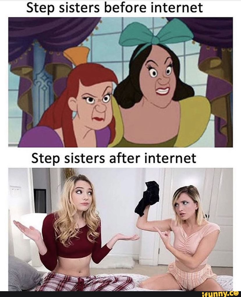 Step sisters before internet