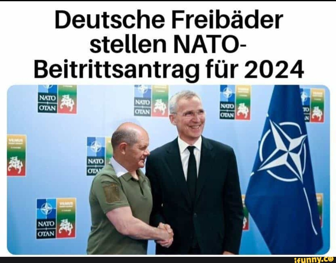 Deutsche Freibader stellen NATO- far 2024