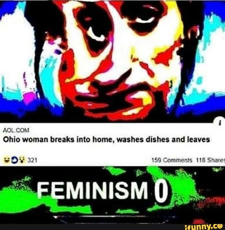 AC. COM Ohio woman breaks into home. washes dishes and leaves iFunny