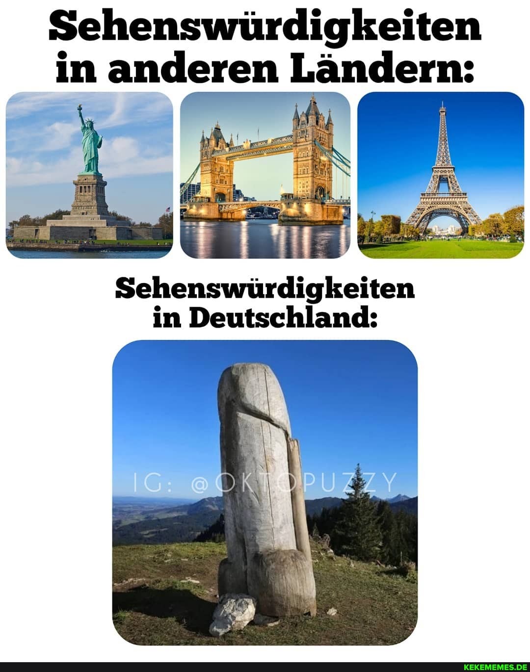 Sehenswürdigkeiten in anderen Ländern:
Sehenswürdigkeiten in Deutschland: