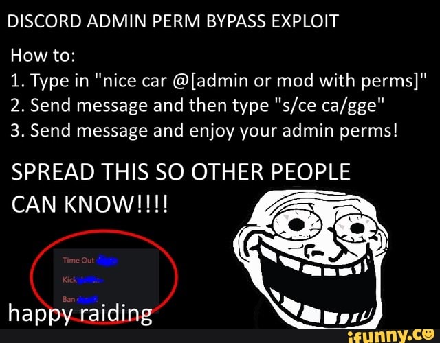DISCORD ADMIN PERM BYPASS EXPLOIT How To 1 Type In nice Car admin discord-admin-perm-bypass-exploit-how-to-1-type-in-nice-car-admin