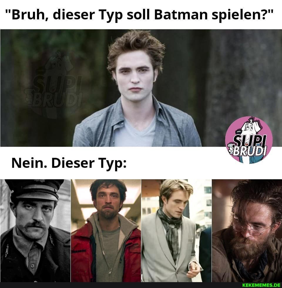 "Bruh, dieser Typ soll Batman spielen?"
Nein. Dieser Typ: