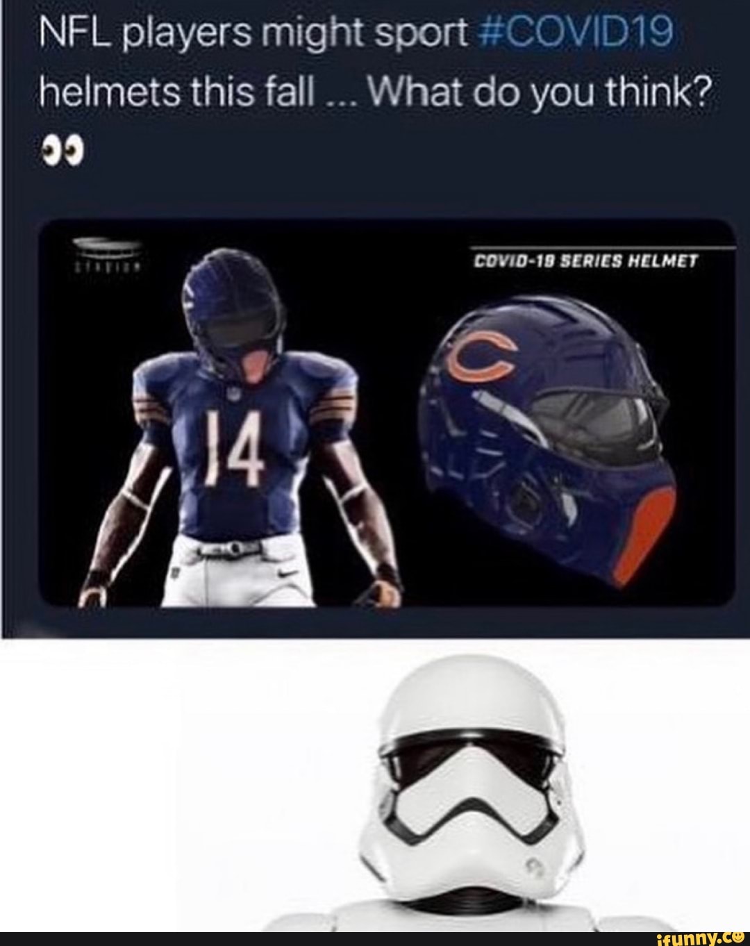 NFL players might sport
helmets this fall
What do you think?
99