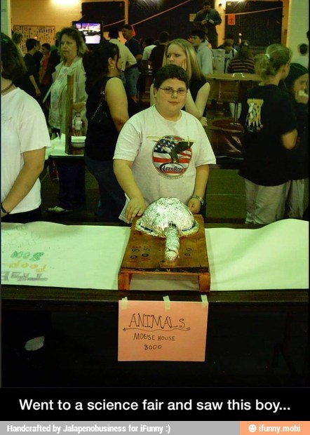 Went to a science fair and saw this boy... - Went to a science fair and saw this boy...