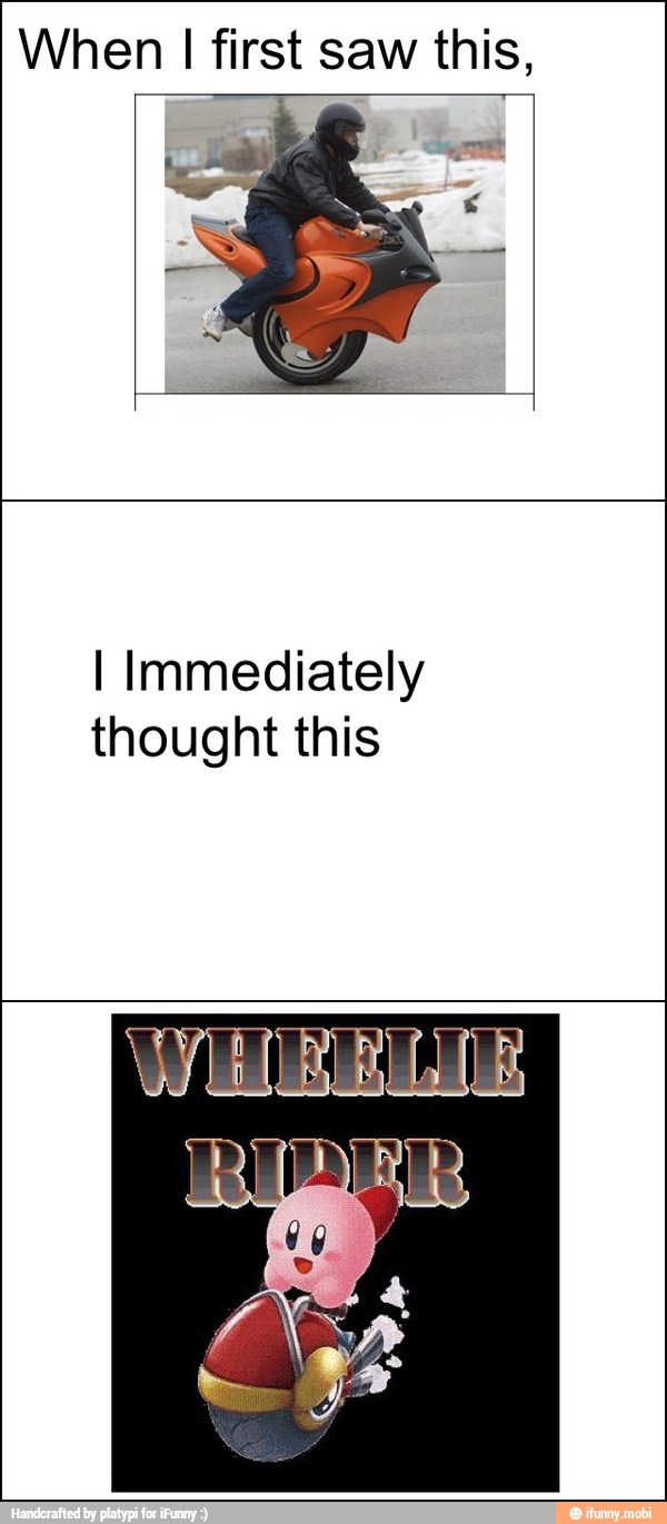 When I first saw this,
I Immediately
thought this
