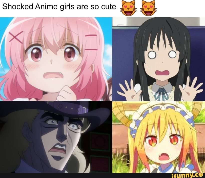 Shocked Anime Girls Are So Cute Ifunny