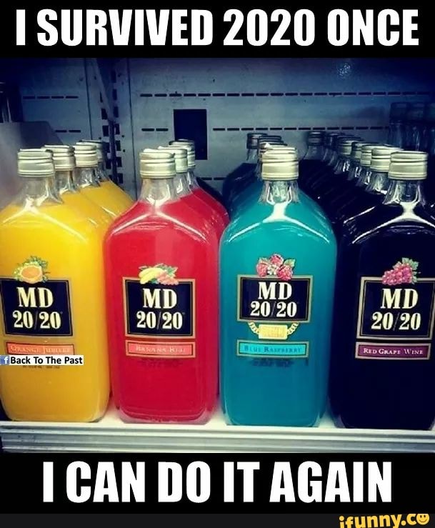 I SURVIVED 2020 ONCE 1 CAN DO IT AGAIN - )