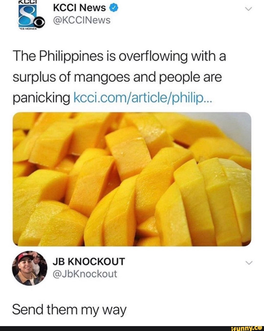 The Philippines Is Overflowing With A Surplus Of Mangoes And