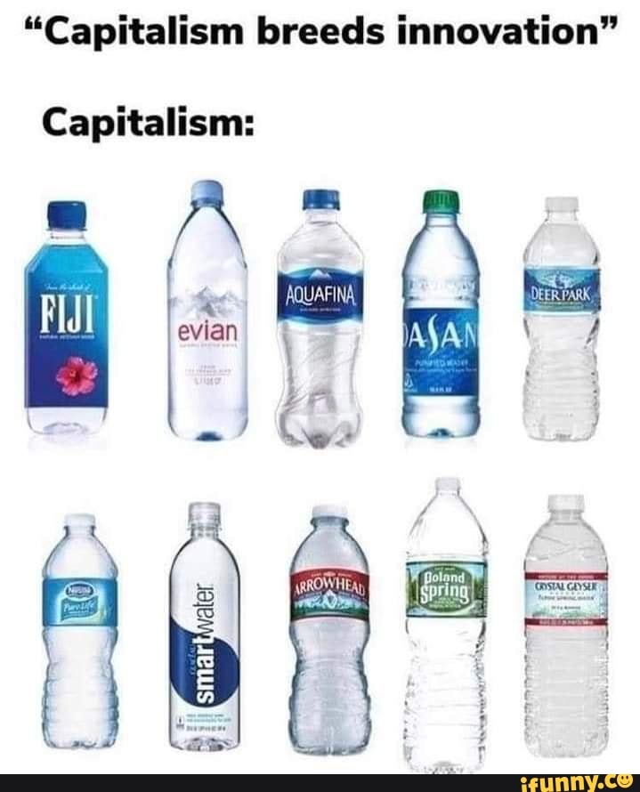 Capitalism Breeds Innovation Capitalism Aquafina La Goring 5522