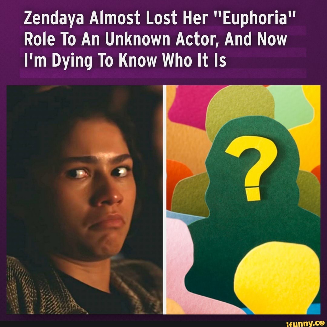 Zendaya Almost Lost Her "Euphoria" Role To An Unknown Actor, And Now I