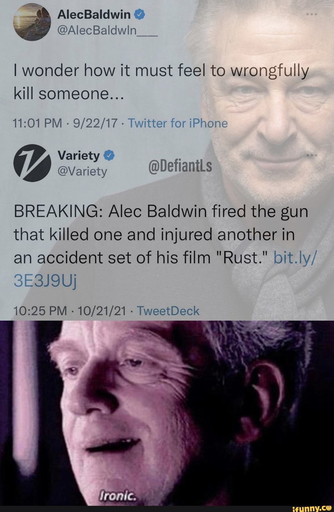 AlecBaldwin AlecBaldwin___ I wonder how it must feel to wrongfully