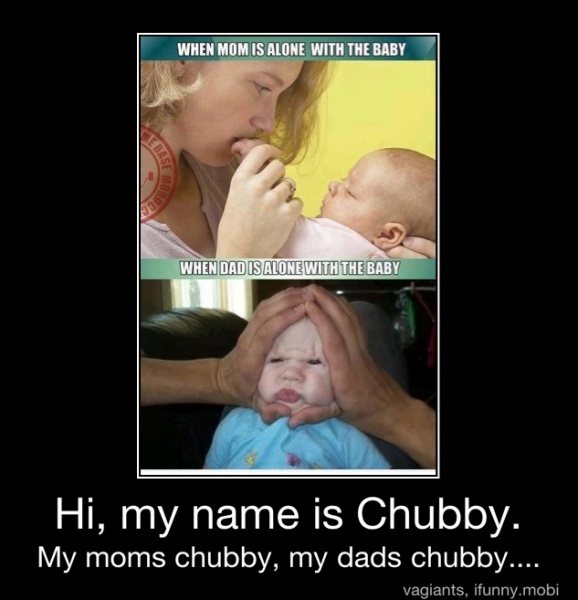 Hi my name is chubby