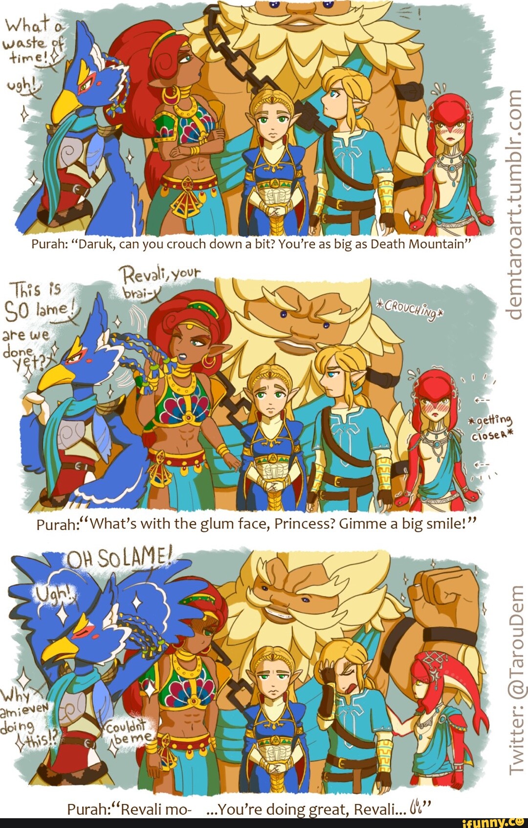 Urbosa memes. Best Collection of funny Urbosa pictures on iFunny