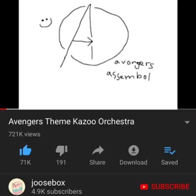 Avengers Kazoo Orchestra