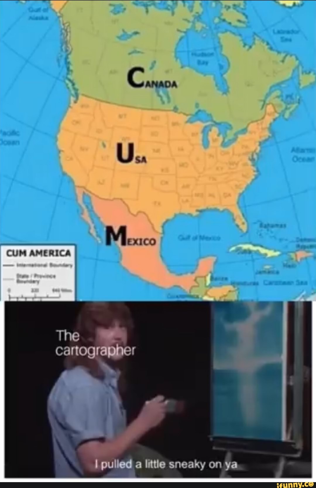 Cum map meme