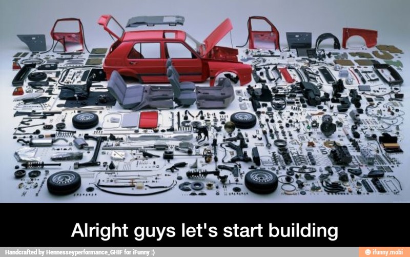 Alright guys let's start building - Alright guys let's start building