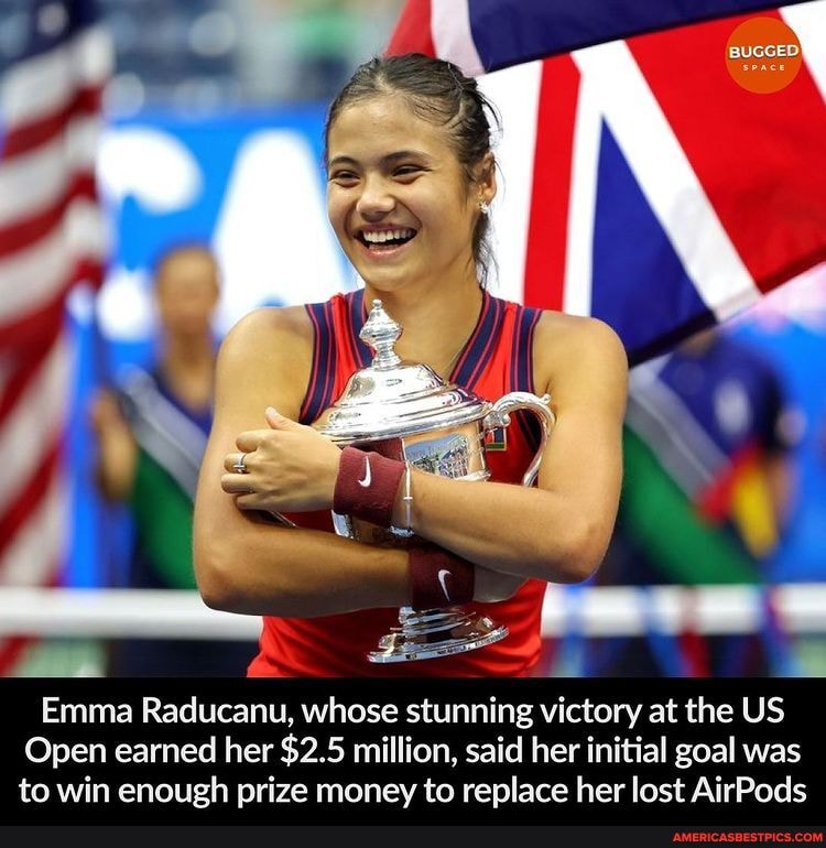 Emma Raducanu, Whose Stunning Victory At The US Open Earned Her $2.5 ...