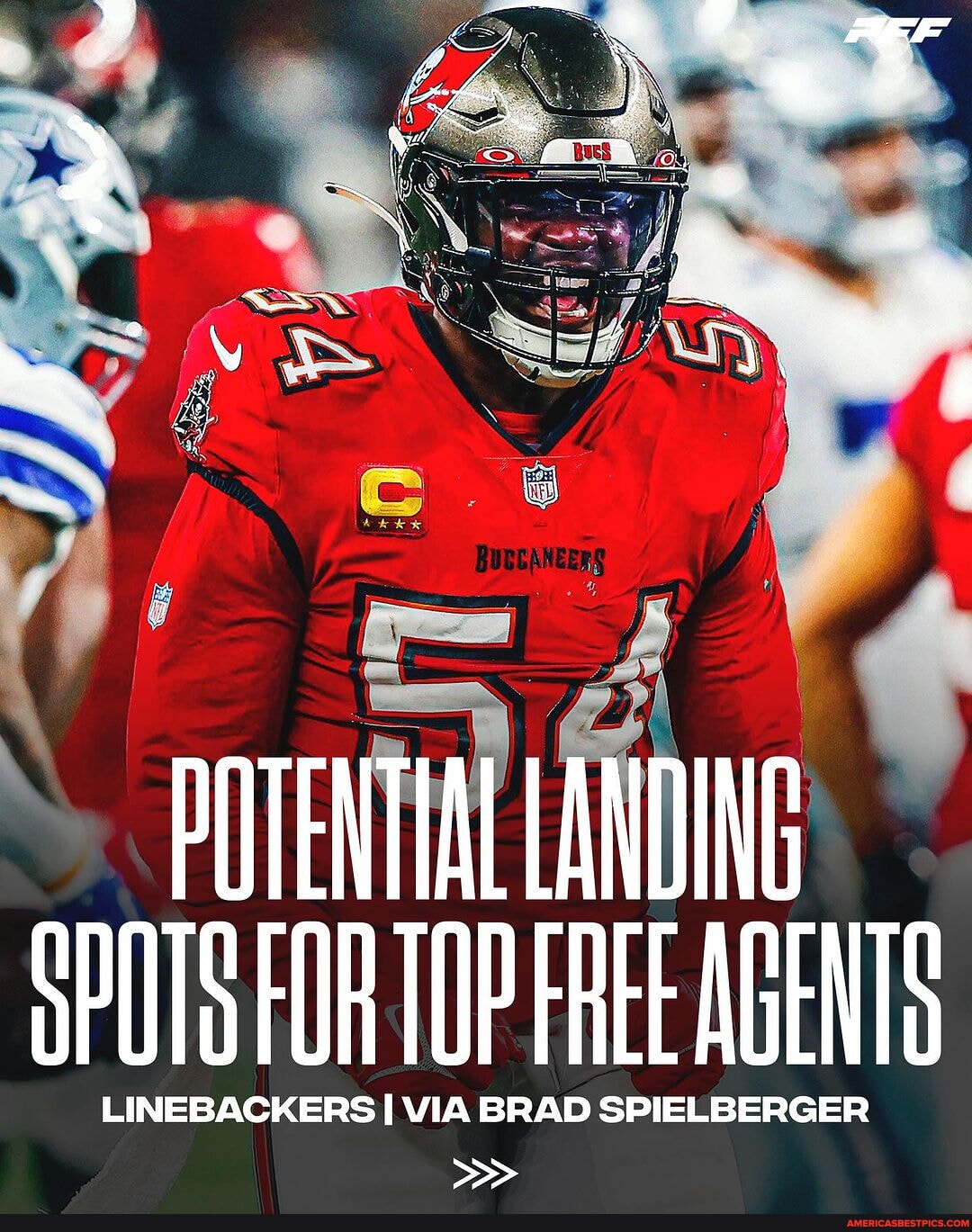 Potential landing spots for the top free agent linebackers 👀