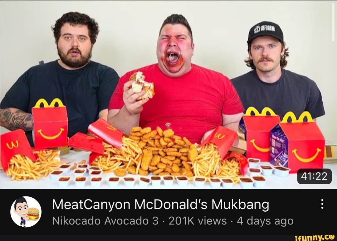 MeatCanyon McDonald's Mukbang Nikocado Avocado 201K views - 4 days ago ...