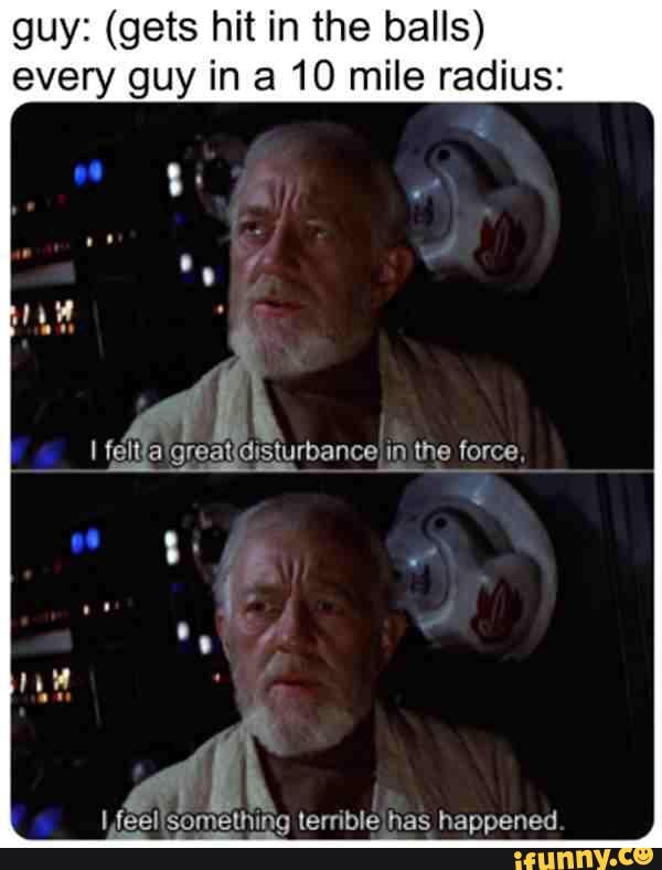 Guy Gets Hit In The Balls Every Guy In A 10 Mile Radius