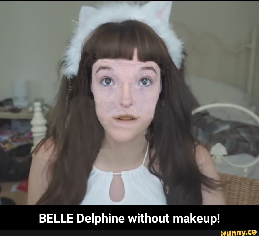 Belle delphine makeup
