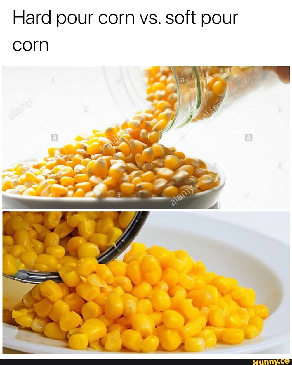 Corn hard pour Boiled Sweet