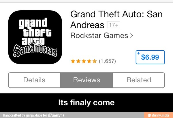Grand Theft Auto: San E and Andreas Laa Rockstar Games Its finaly come