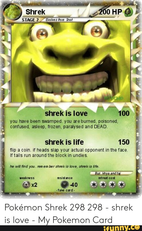 Shrek Funny 'WTF' Face Meme | Greeting Card