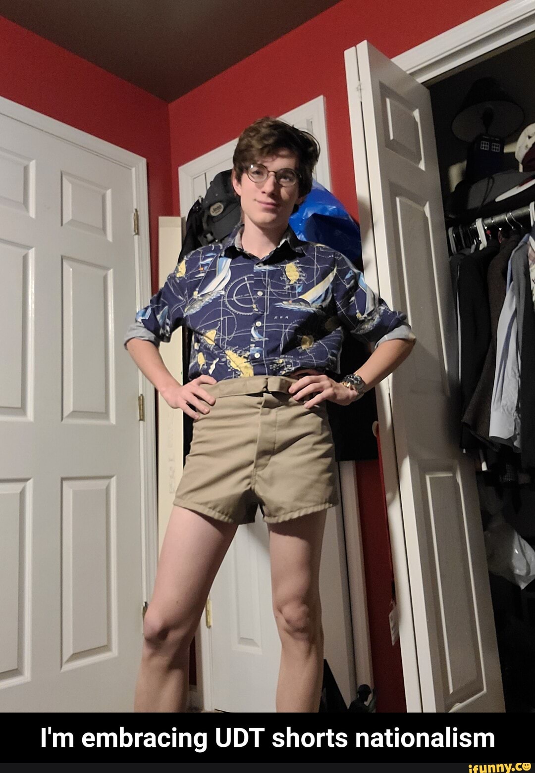 I'm embracing UDT shorts nationalism 
