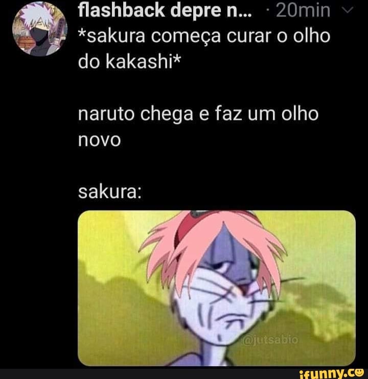 *sakura começa curar o olho
naruto chega e faz um olho
novo